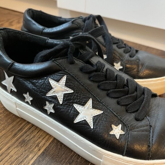 J/Slides Alabama Star Black Platform Sneaker - Picture 3 of 6